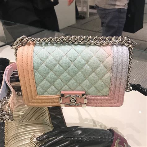 chanel le boy rainbow bag|chanel boyfriend bag small.